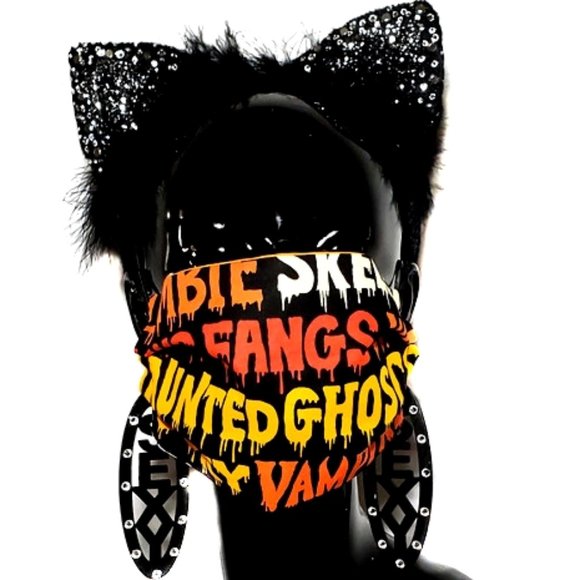 Zombie, Ghost, Vampire Handmade Face Mask! - Picture 3 of 3